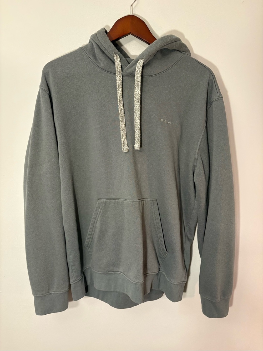 prAna Men's Pullover Hoodie — Gray — Size Large 🏔️